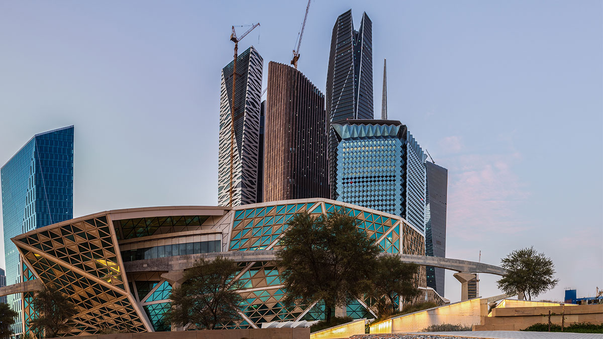 King Abdullah Financial District - INOCLAD Fassadenbau